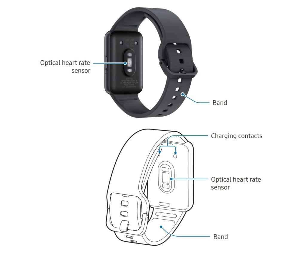 Samsung Galaxy Fit 3 user manual leaked before launch; looks similar to Apple Watch